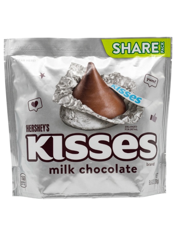 KISSES MILK CHOCOLATE